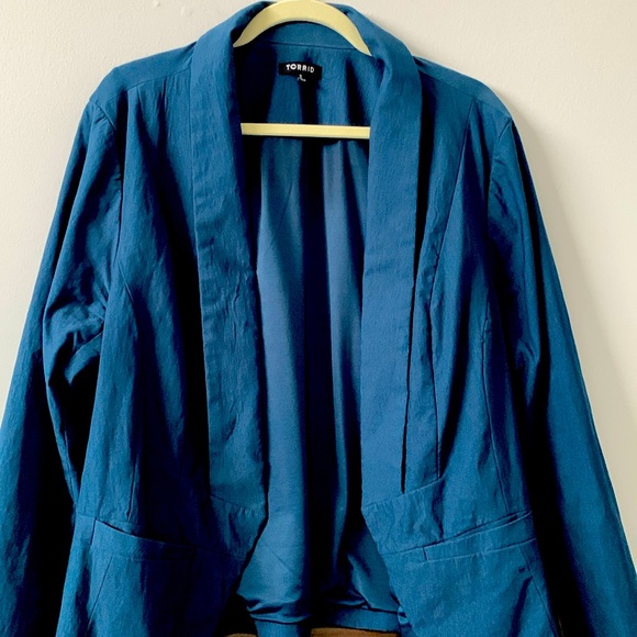 torrid Jackets & Blazers - Torrid. Size 2. Navy blazer.